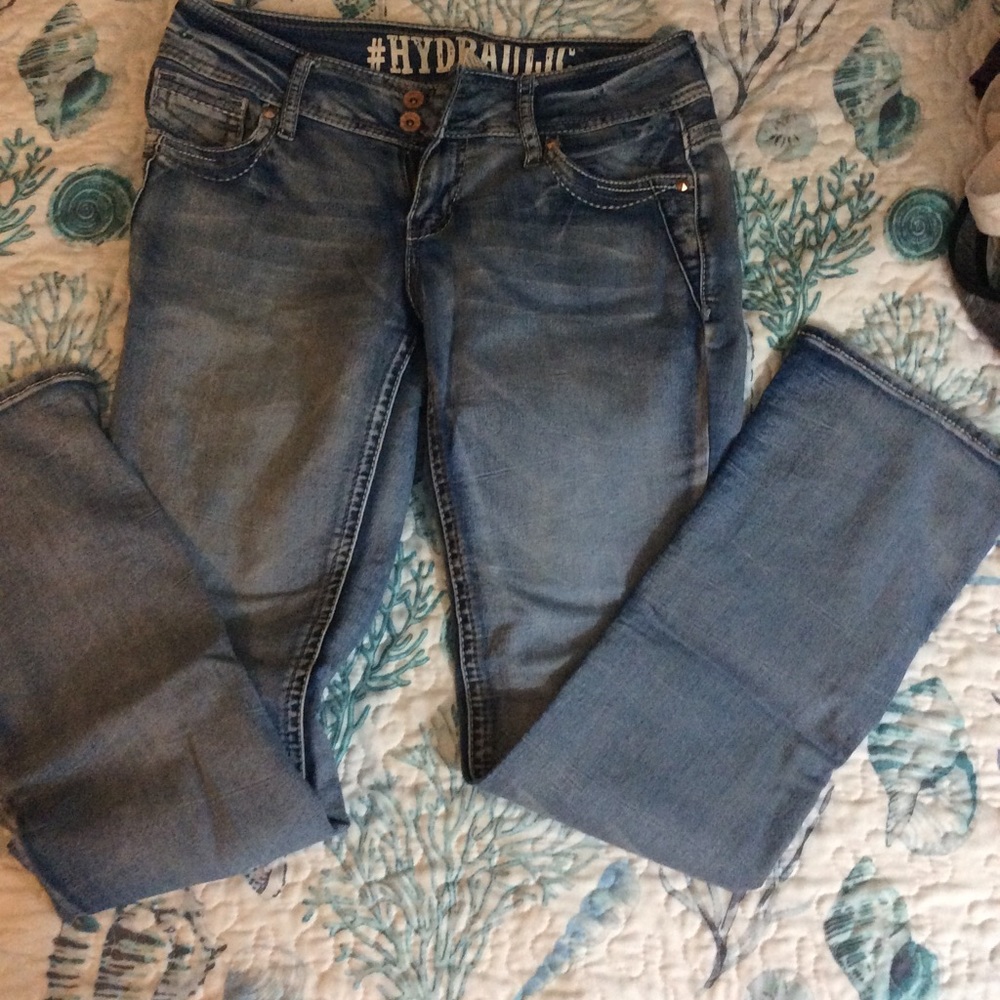 Hydraulic Boot Cut Jeans